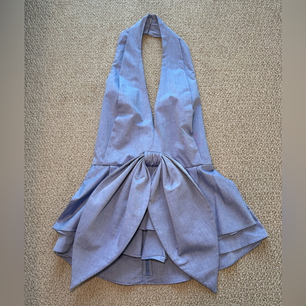 C/MEO Collective Blue Halter Top